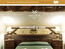 Tablet Screenshot of chaletdulys.it